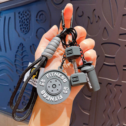 Creative Mini Gym Equipment Collection - Bag Hanging Accessories Premium Keychains Small Gift Pendants