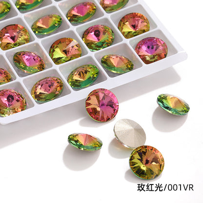 K9 High-End Rhinestone, Satellite, Special-Shaped High-Top Diamond, Wedding Dress, Dress, Crystal Jewelry, Nail Art, Diamond Material, Pointed Bottom Rhinestone