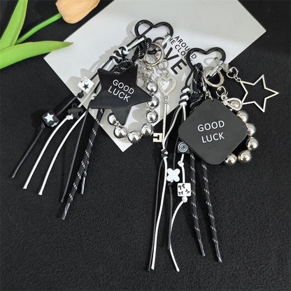 Building blocks, batman, miu, wind lanyard, car pendant, keychain, charm, bag, bag, pendant, cool creative gift woman