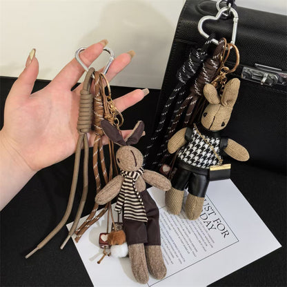 Bags Pants Pendants - Explosive  Houndstooth Scarfs Rabbit Dolls Clothing Plush Toys
