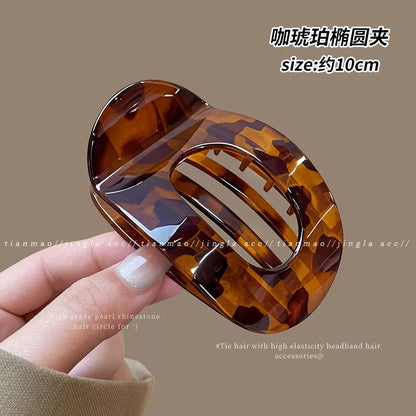 Driving and doing yoga without falling off, abalone scratch clips, hairpins, women's back of head clips, flat duckbill chucks, headdresses, shark clips