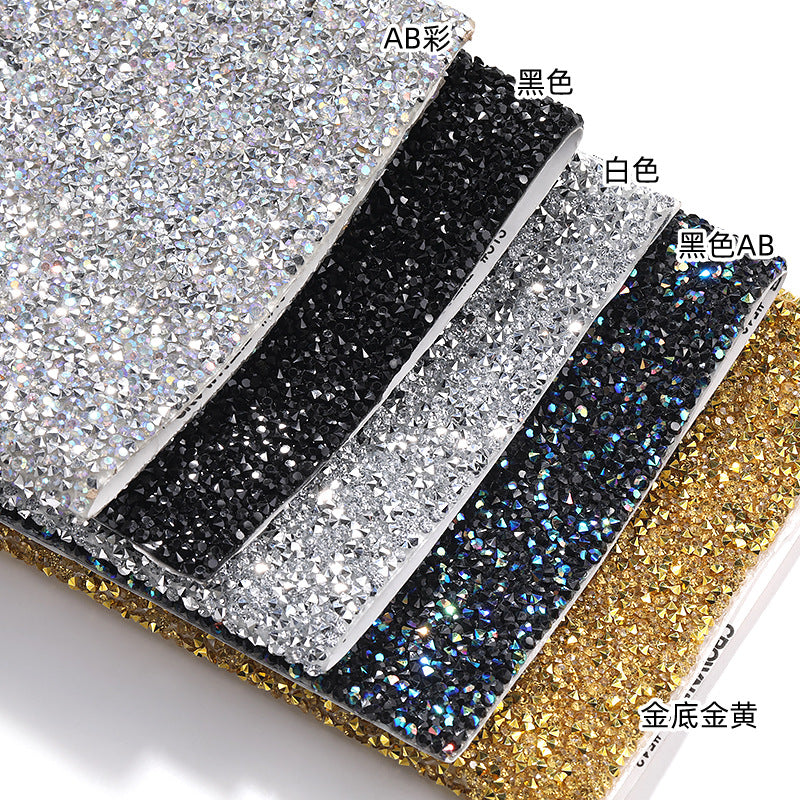 Resin 20*24CM resin drill drill net, water rhinestone glue mesh, peel-off and instant sticking, DIY crafts, sequin glue, jewelry matching