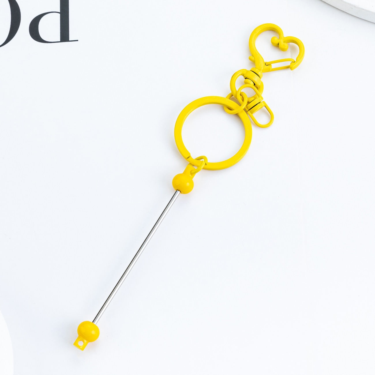 DIY beaded love keychain pendant event small gift key chain creative luggage pendant keychain