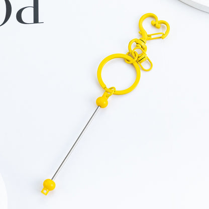 DIY beaded love keychain pendant event small gift key chain creative luggage pendant keychain