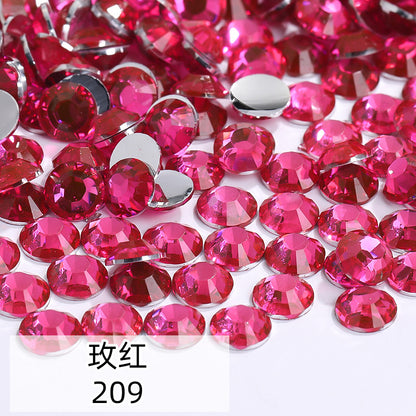 Resin Flat Bottom Rhinestones - Super Flash Nail Art Wedding Dress Mobile Phone Case Accessories