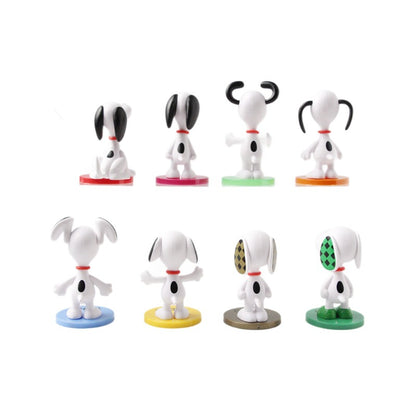 Cross-border trendy toy doll year Snoopy small tabletop ornament pvc mini cute ornament batch