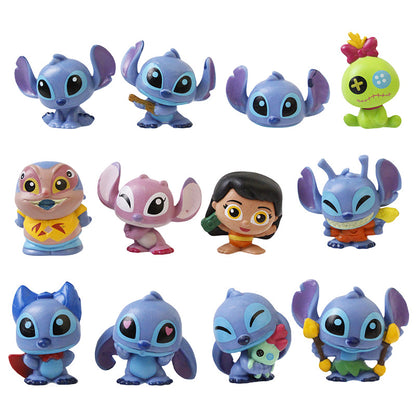 Cross-border interstellar baby Stitt's blind box doll figure animation trendy toy peripheral gacha model ornament decoration