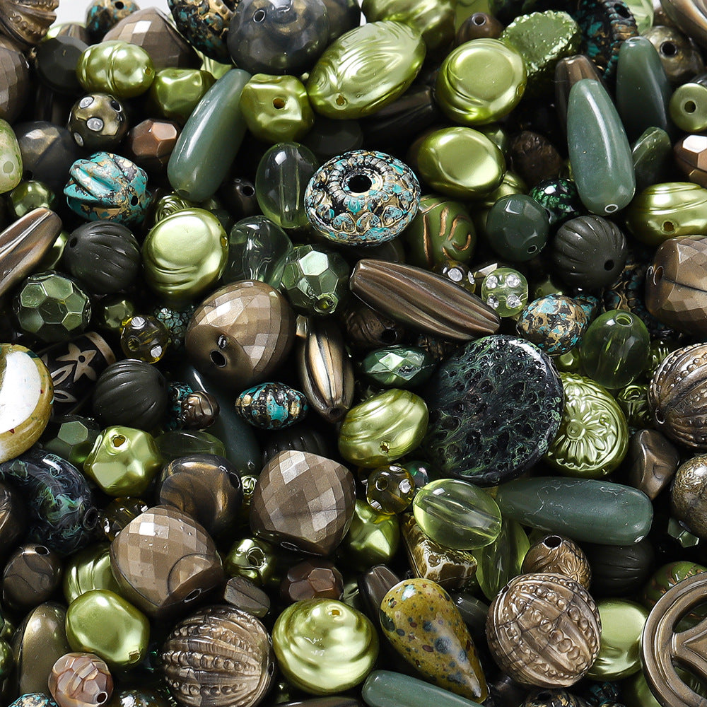 DIY Acrylic Mixed Beads 20g - Mobile Phone Chain Children's Jewelry Hair Accessories