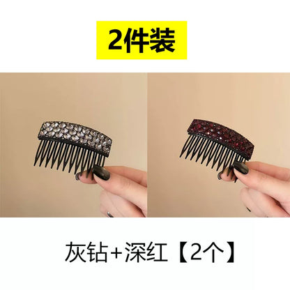 Elegant Diamond Inverted Comb for Women, High-End Rhinestone Hair Comb, Loose Hair Organizer, 2026 New Hair Accessory Hairpin
