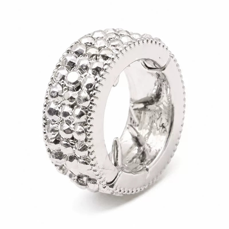 Yu Shuxin Screaming Night matching hair buckle, 2026 new metal braided hair clip, round hair ring, bangs hair clip, headwear