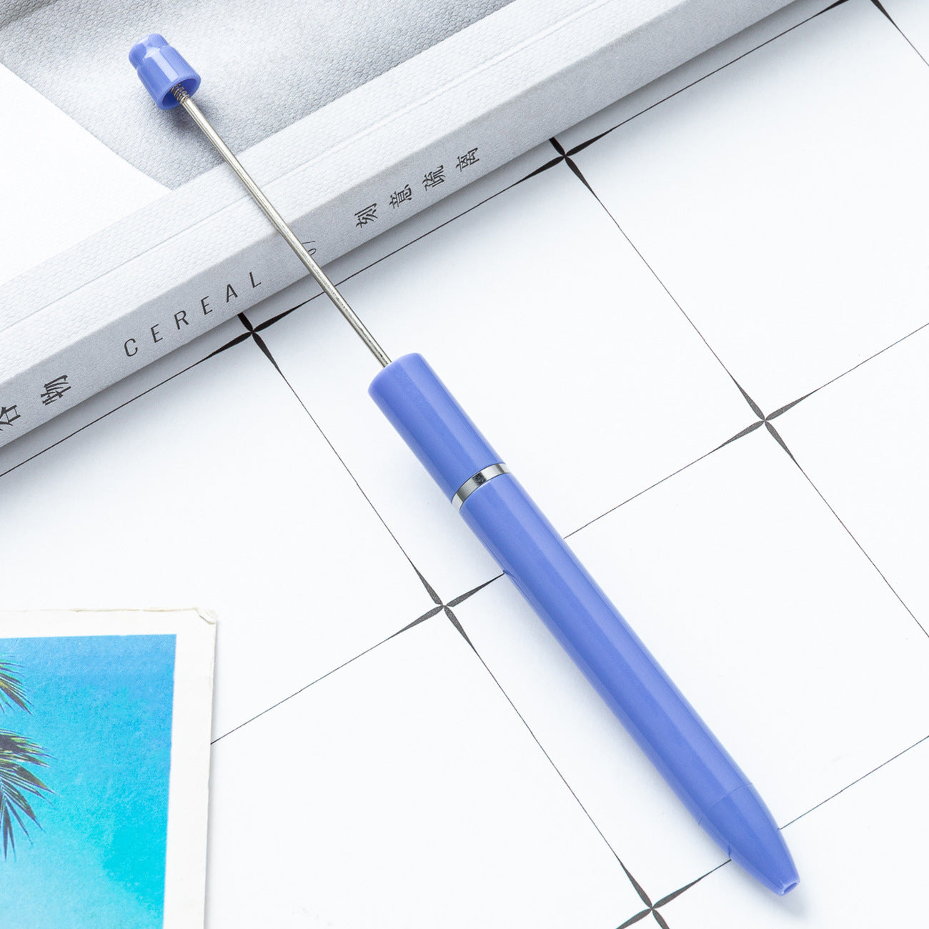 DIY Plastic Ballpoint Pen - Handmade Beaded Printable Personalized Pen Wholesale