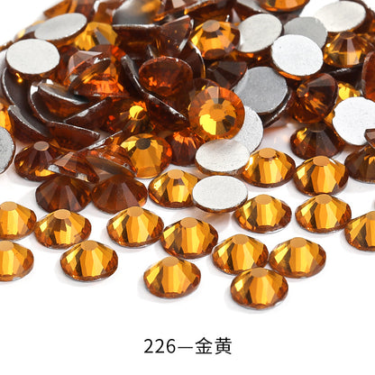 Flat Back Non-Hotfix Rhinestones - Glass Diamond 1440pcs Mobile Phone Case Accessories