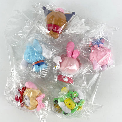 Explosive blind box figure 9 generations 6 Melody Sanrio Kuromi blind box doll ornament figure model wholesale