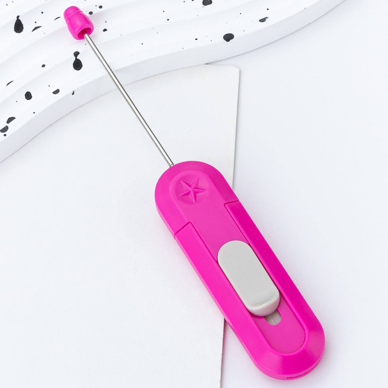 Creative DIY beaded cutter  convenient for unboxing artifact utility knife handmade paper cutting  wholesale