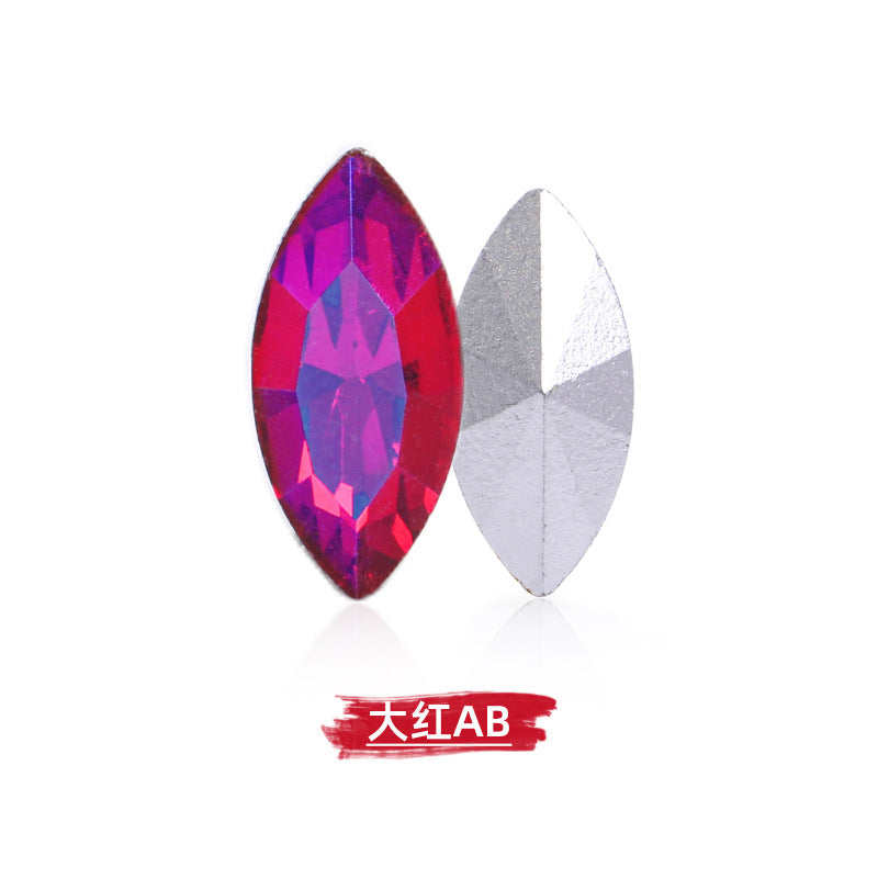 Navette Shape Diamond Rhinestones - Phone Case Perfume Bottle Clothing Crystal Jewelry DIY Accessories