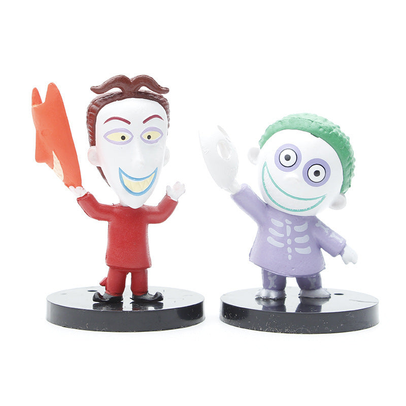 Premium 10 Christmas Night Terror Jack Skellington Figure Car Doll Car Halloween