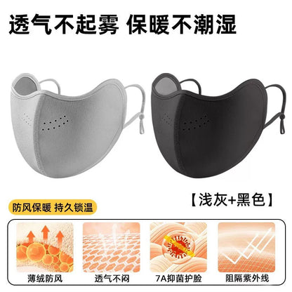 Warm mask, windproof and cold-resistant, 2026 new women's high aesthetic value autumn/winter warm mask, multi-purpose Northeast anti-freeze face