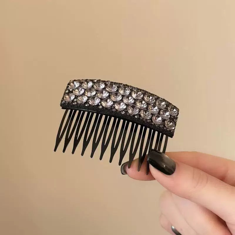 Elegant Diamond Inverted Comb for Women, High-End Rhinestone Hair Comb, Loose Hair Organizer, 2026 New Hair Accessory Hairpin