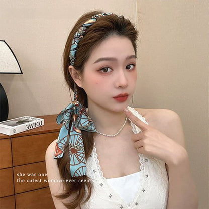 2026 New Ribbon Headband Braided Headband for Women, High-End Everyday Wear, Hair Binding Headband and Hair Clip Headwear