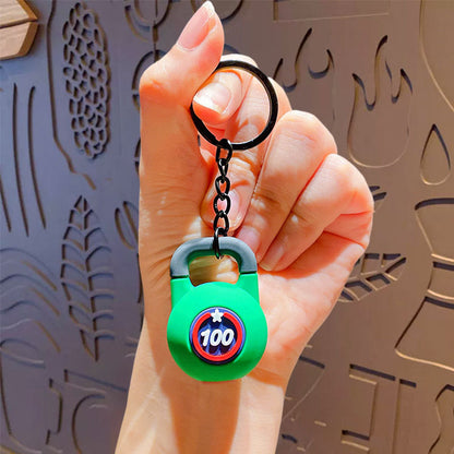 Creative Mini Gym Equipment Collection - Bag Hanging Accessories Premium Keychains Small Gift Pendants