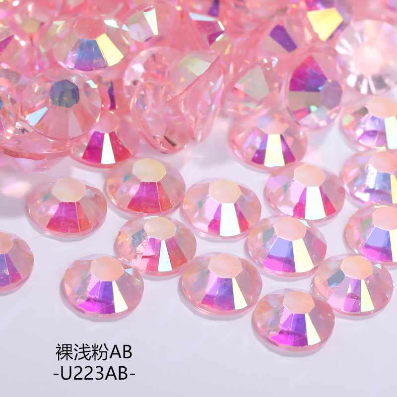 AB Colorful Resin Flat Bottom Rhinestones - Nail Art Clothing Shoes Bag Accessories