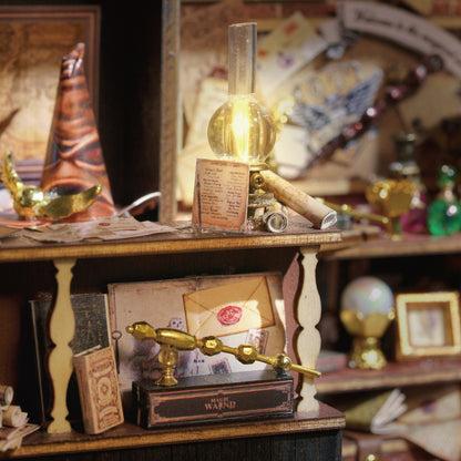 Wisdom House DIY Cottage Magic Full House European Retro Handmade Assembly Model Creative Heartfelt Gifts for Men and Women