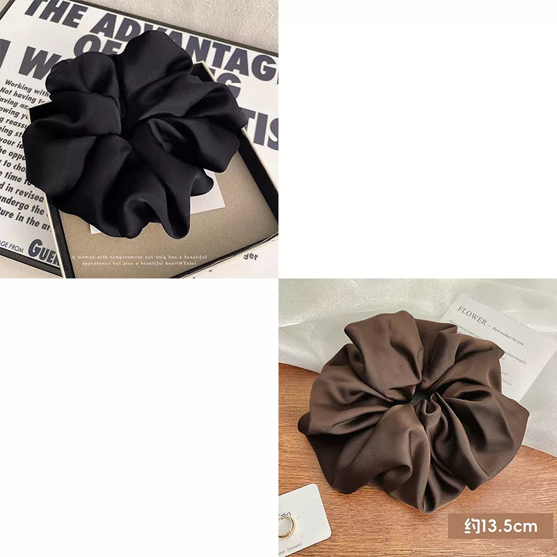 Large Intestine Hair Tie for Women 2026 New Korean Style High-End Fashionable Hair Tie Hair Flower Hairband