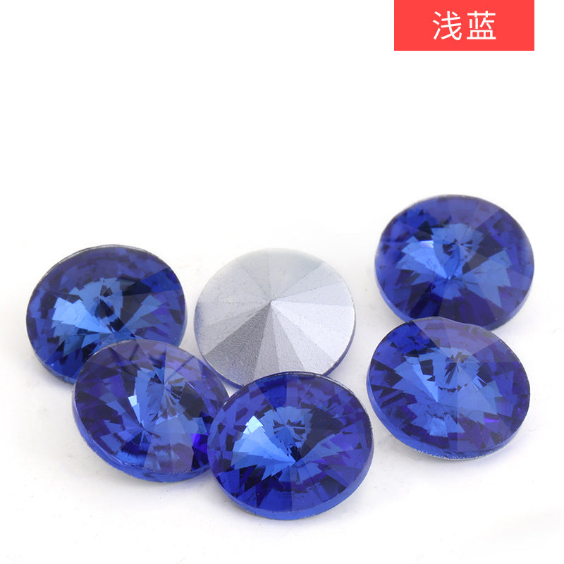 Rivoli Pointed Bottom Diamond Rhinestones - Crystal Phone Case Shoe Jewelry Luggage Clothing Accessories