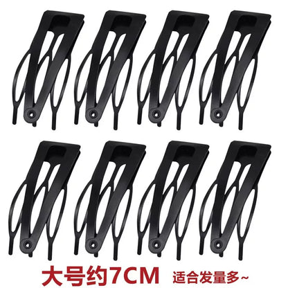 Flat Head Savior Seamless Simple Loose Hair Clip Loose Hair Organizer High Crown Miracle Sweet Girl Invisible Seamless Hair Buckle