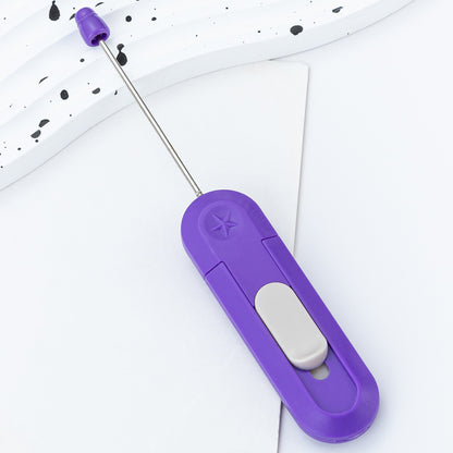 Creative DIY beaded cutter  convenient for unboxing artifact utility knife handmade paper cutting  wholesale