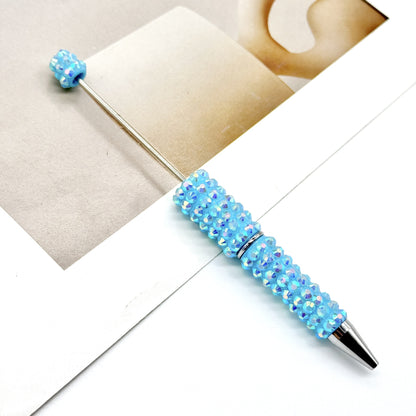 creative DIY diamond-encrusted ballpoint pen broken diamond full diamond ballpoint pen color cute cartoon heavy industry cute pen