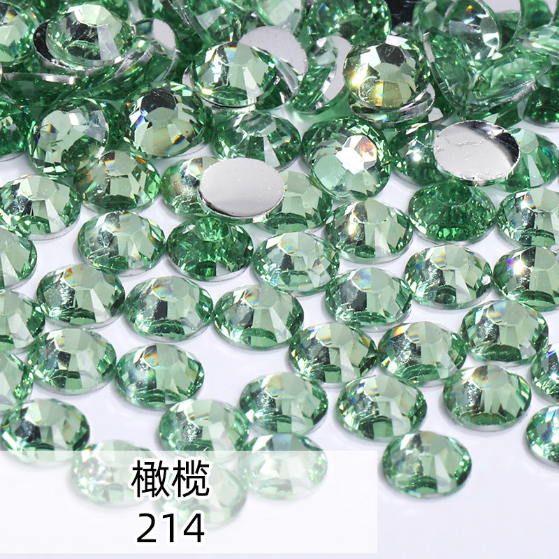 Resin Flat Bottom Rhinestones - Super Flash Nail Art Wedding Dress Mobile Phone Case Accessories