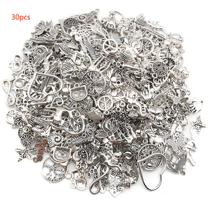 pendant Charms mix collections - Dripping Alloy DIY Bracelet Necklace Earring Key Ring Pendant