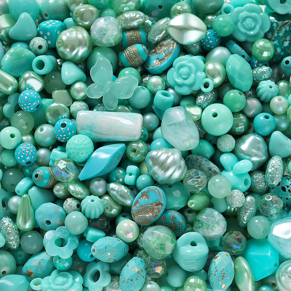 DIY Acrylic Mixed Beads 20g - Mobile Phone Chain Children's Jewelry Hair Accessories