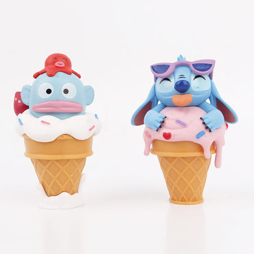 New products: 6 big star ice cream ice cream series, creative dopamine tide toys, figurines, Internet celebrities, popular micro ornaments