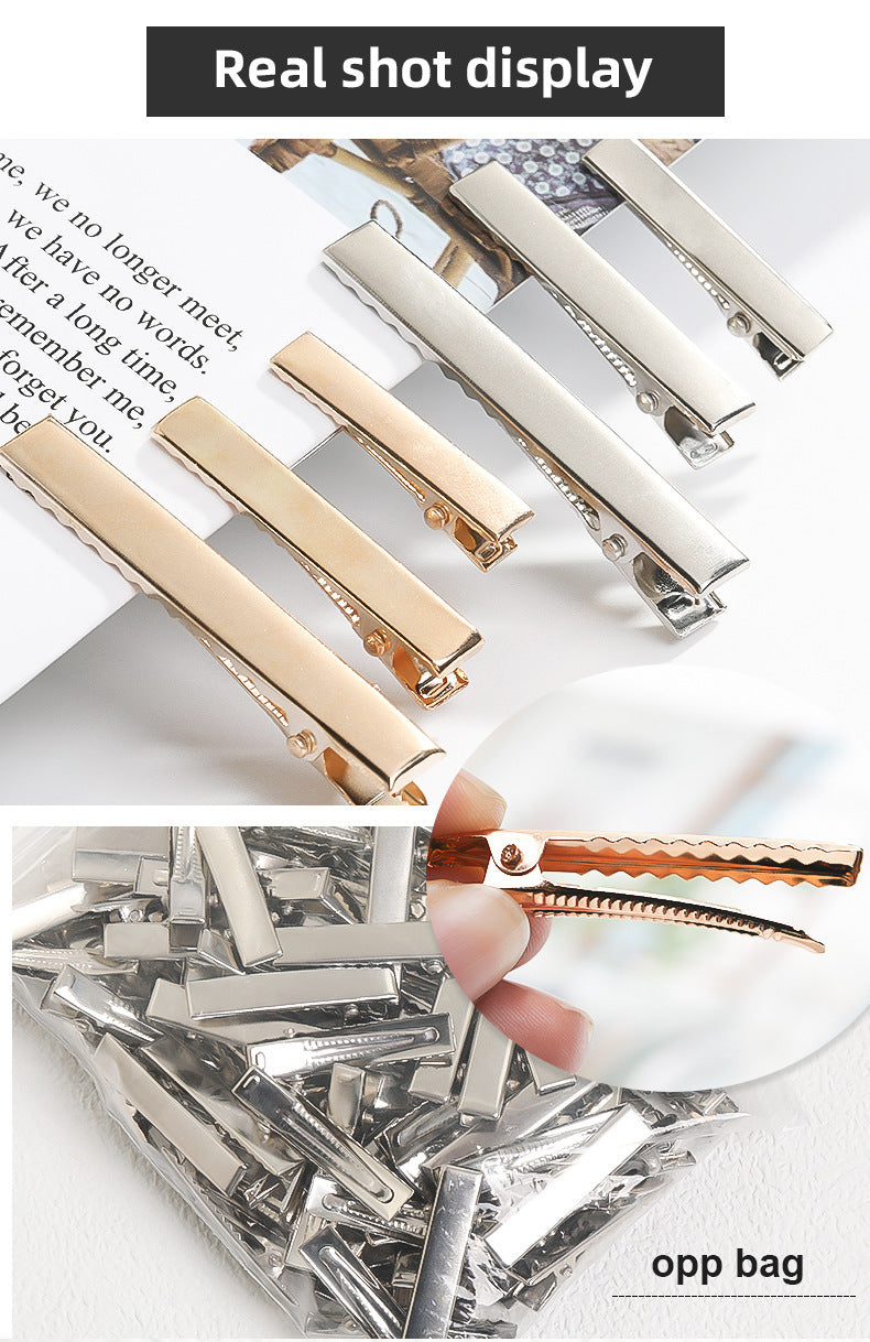 Thickened Duck Beak Hair Clips - Butterfly Clips Student Party DIY Headdress Accessories