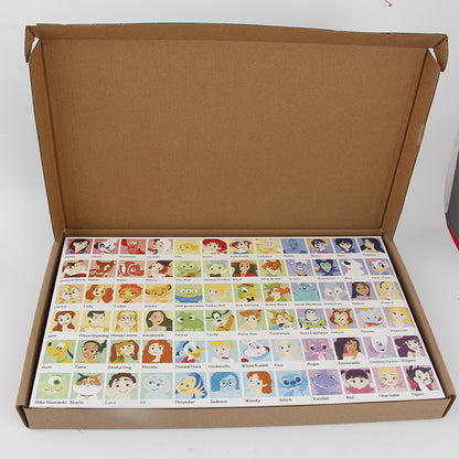 48 princess figures collection Q version of cute mini princess monster Stitch super cute gacha ornaments