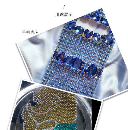 AB Colorful Resin Flat Bottom Rhinestones - Nail Art Clothing Shoes Bag Accessories