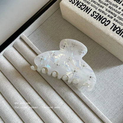 Korean Style Half-Up Small Claw Clip for Women, High-End 2026 New Shark Hair Clip at the Back of the Head, Small Volume Hair Clip, Ponytail Clip