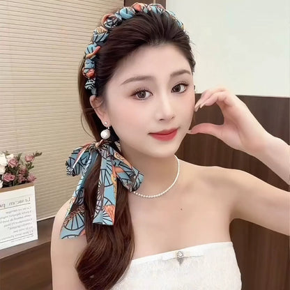2026 New Ribbon Headband Braided Headband for Women, High-End Everyday Wear, Hair Binding Headband and Hair Clip Headwear