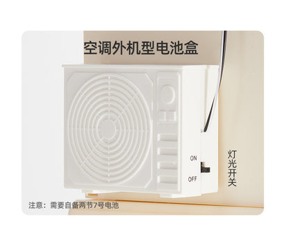 Childhood Infinite Girls DIY Mini Cottage Model Coffee House Dessert Shop Handmade Assembled Xiaoling Toy Gifts