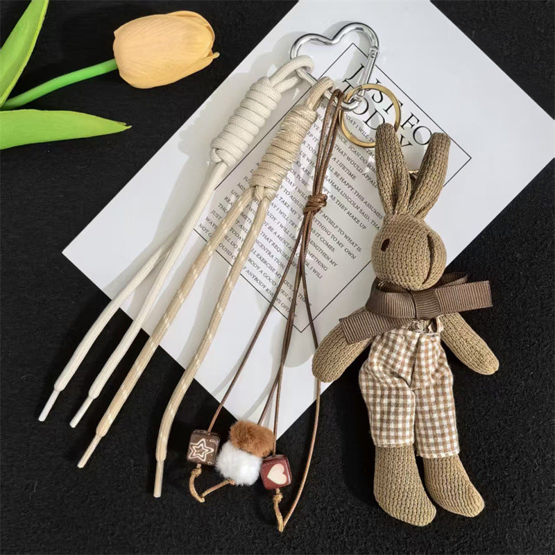 Bags Pants Pendants - Explosive  Houndstooth Scarfs Rabbit Dolls Clothing Plush Toys