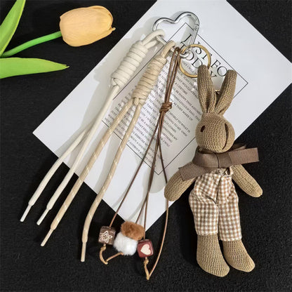 Bags Pants Pendants - Explosive  Houndstooth Scarfs Rabbit Dolls Clothing Plush Toys