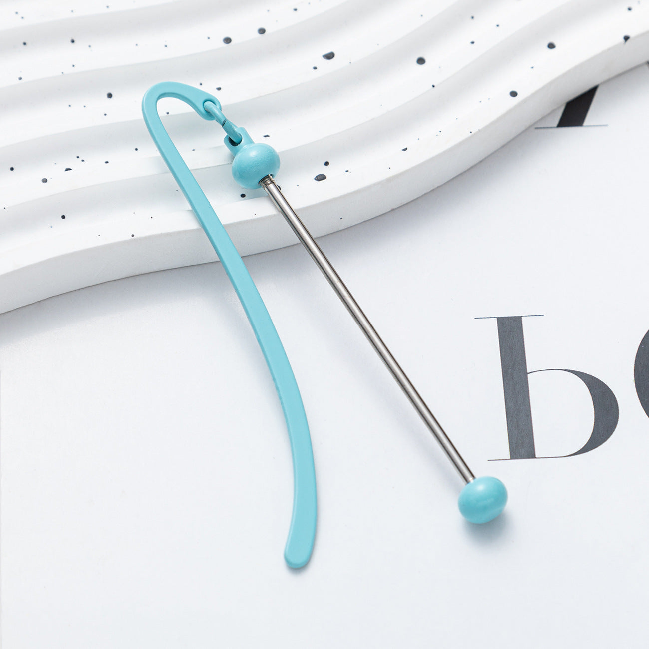 Metal Bookmark - Wholesale Student Graduation Anniversary Gift Creative DIY Beaded Bookmark