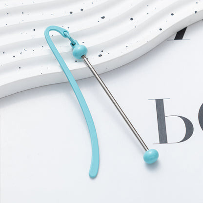 Metal Bookmark - Wholesale Student Graduation Anniversary Gift Creative DIY Beaded Bookmark