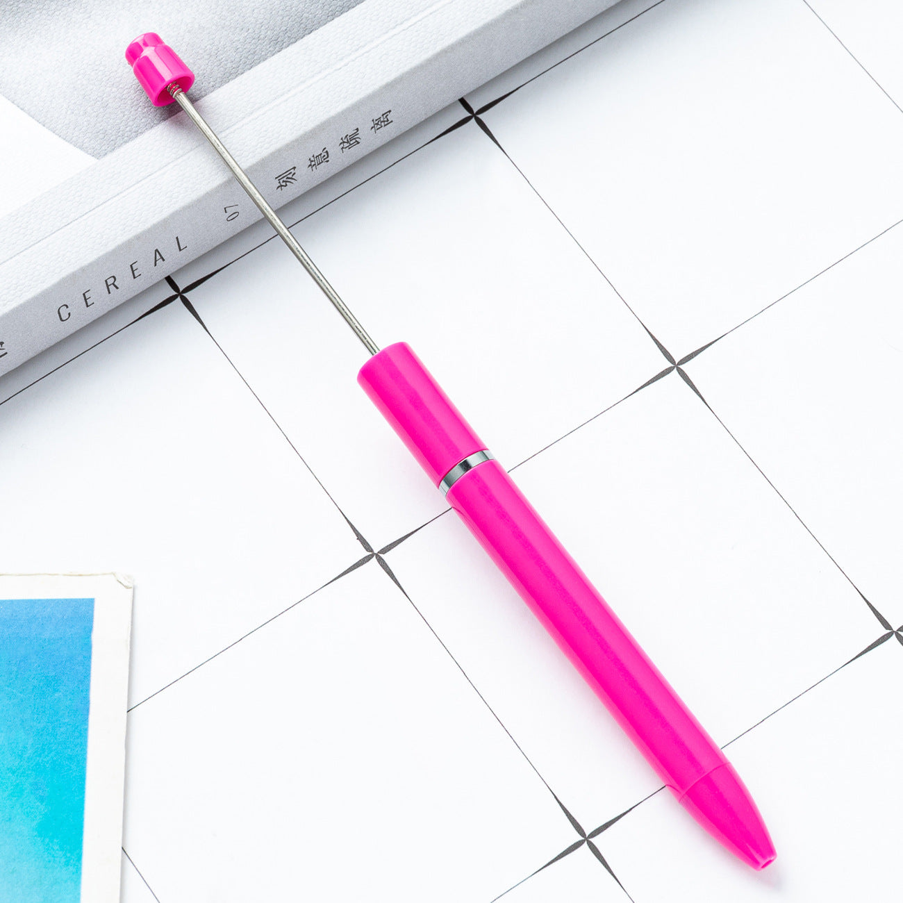 DIY Plastic Ballpoint Pen - Handmade Beaded Printable Personalized Pen Wholesale