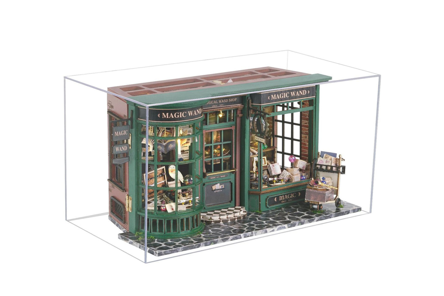 Wisdom House DIY Cottage Magic Full House European Retro Handmade Assembly Model Creative Heartfelt Gifts for Men and Women