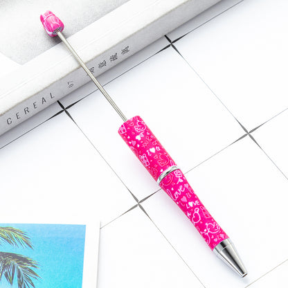 Valentine's Day Beadable Ballpoint Pen – DIY Love Gift Pen | Multiple Colors