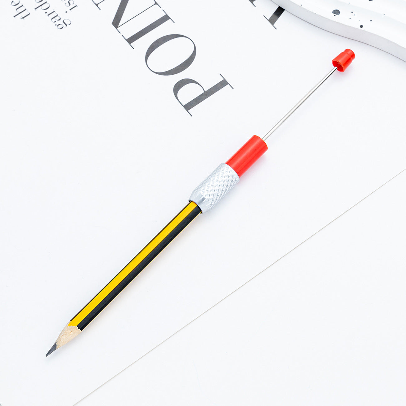 DIY Beaded Pencil Extender - Handmade Pencil Catcher Sketch Pen Gripper Wholesale