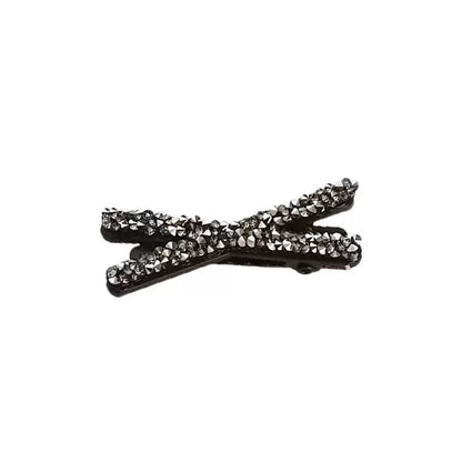 2026 New Super Attractive Side Hair Clip, Small Bangs Hair Clip, Rhinestone Duckbill Clip on the Forehead, Sophisticated Feel